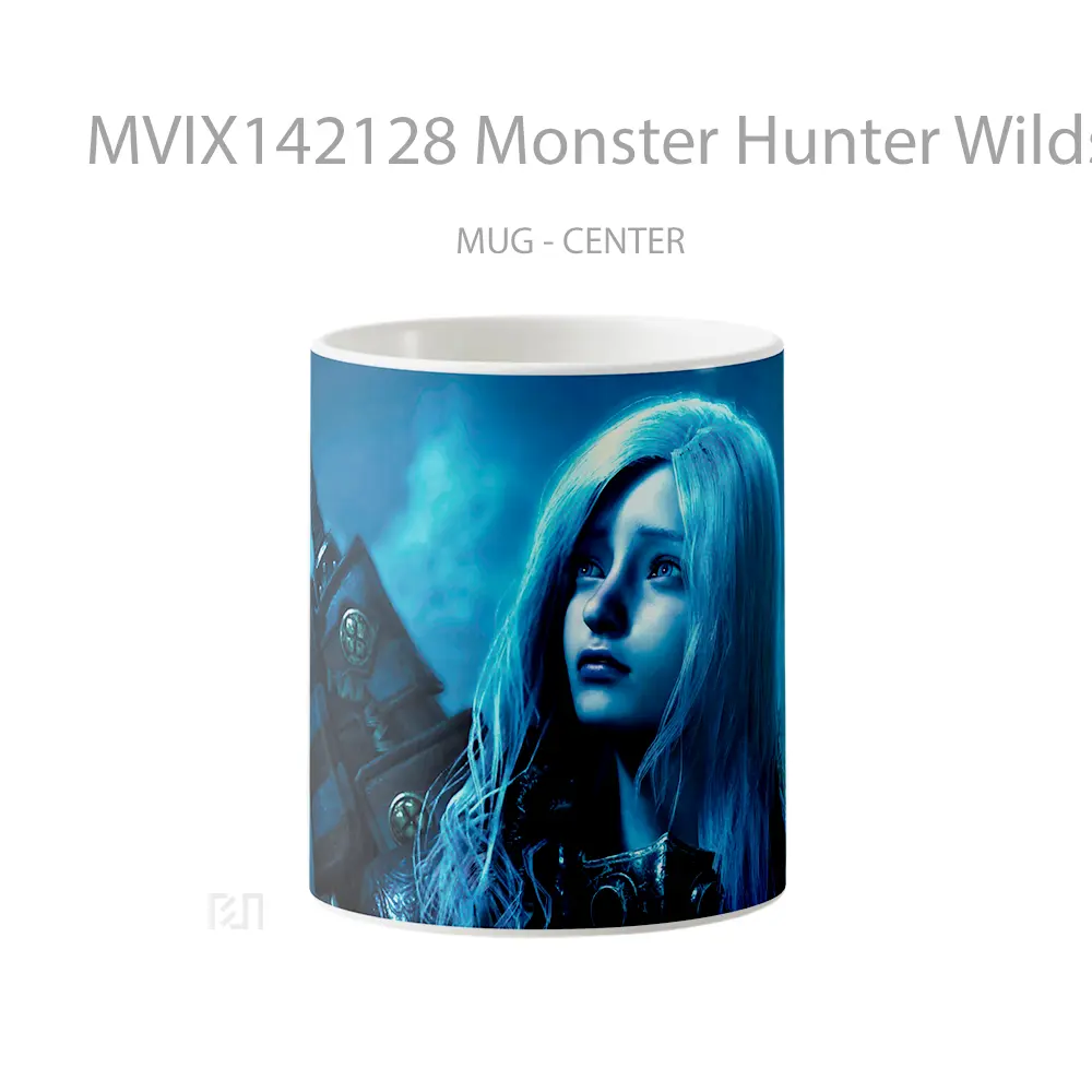 Mug Monster Hunter Wilds Gir Gelas Keramik Unik