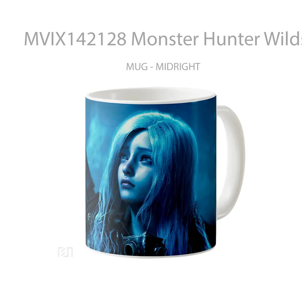 Mug Monster Hunter Wilds Gir Gelas Keramik Unik - All-side / Desain