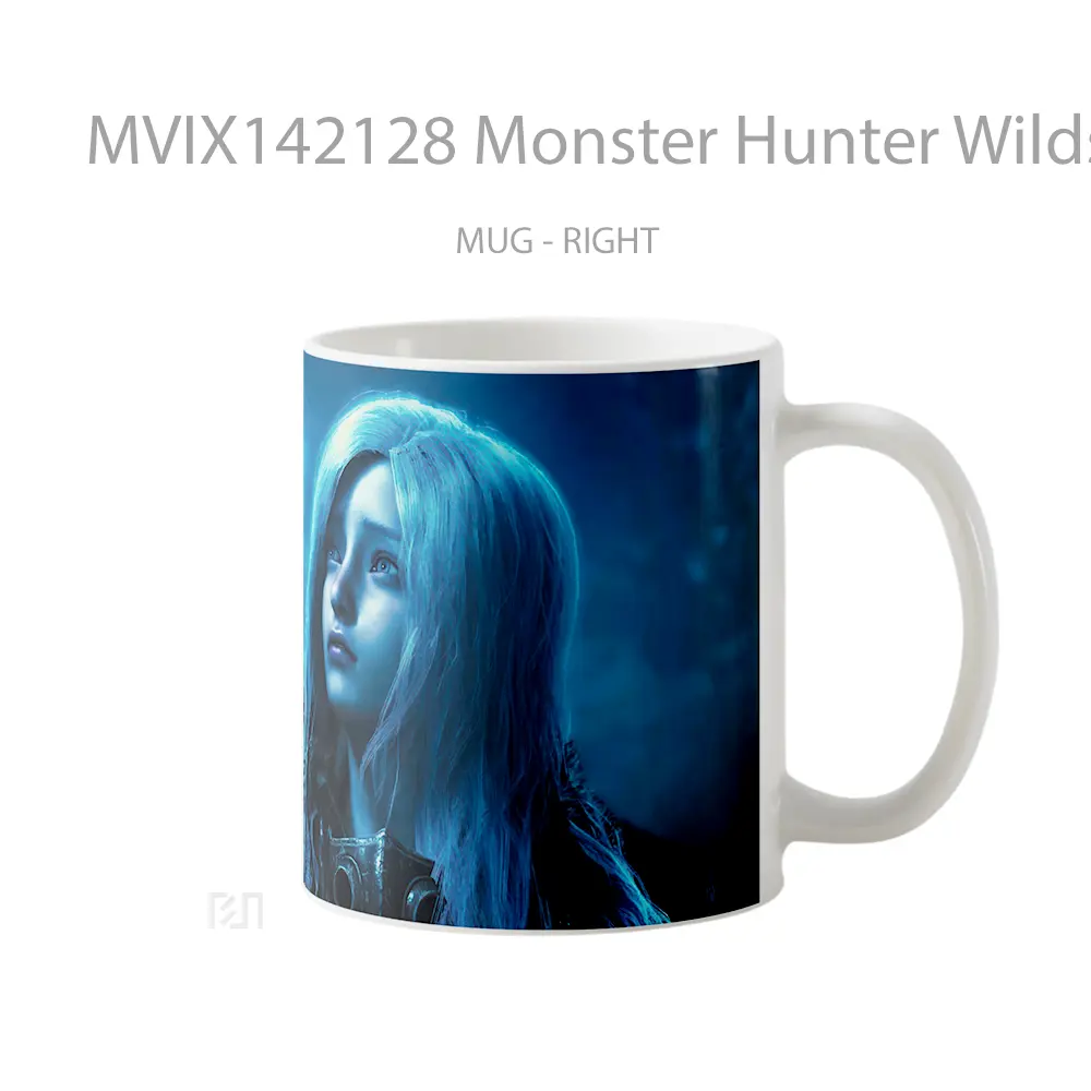 Mug Monster Hunter Wilds Gir Gelas Keramik Unik - All-side / Desain
