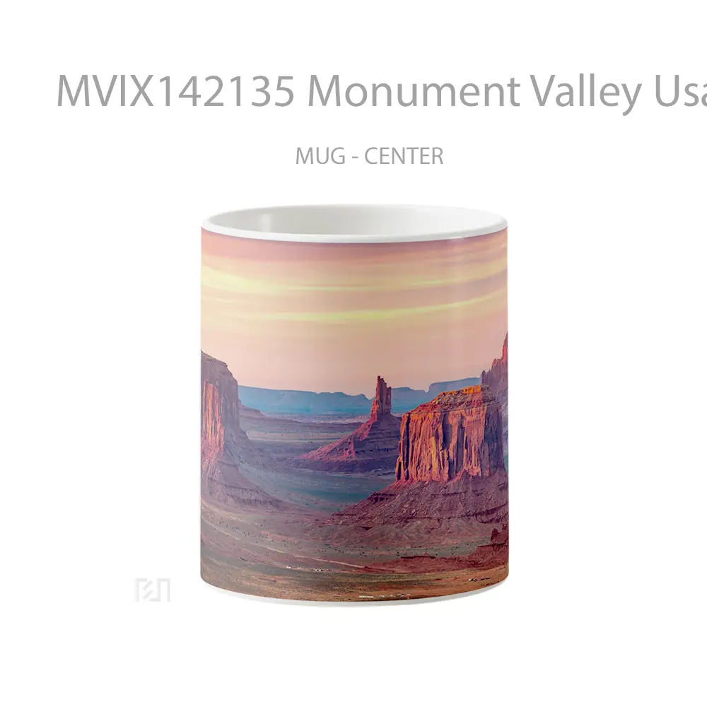 Mug Monument Valley Usa Nature Scenery Gelas Keramik Unik