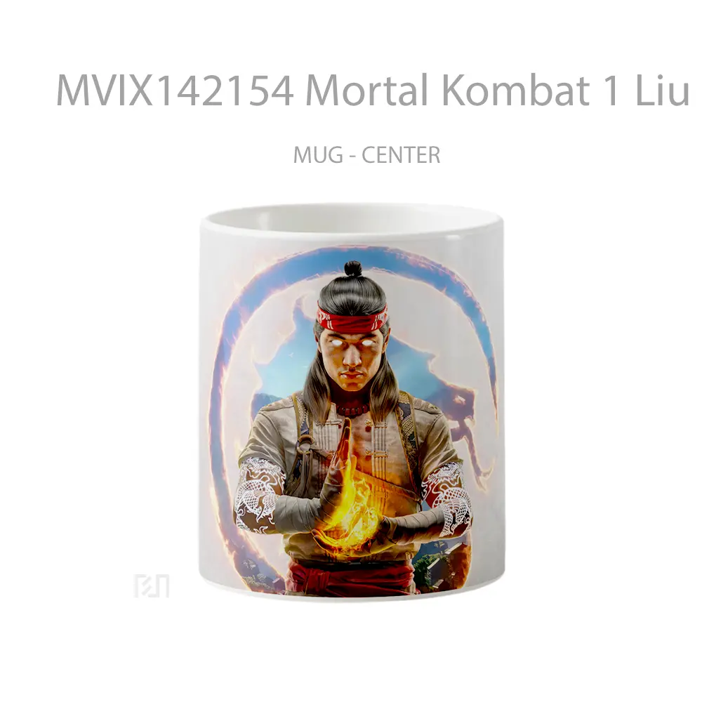 Mug Mortal Kombat 1 Liu Kang Gelas Keramik Unik