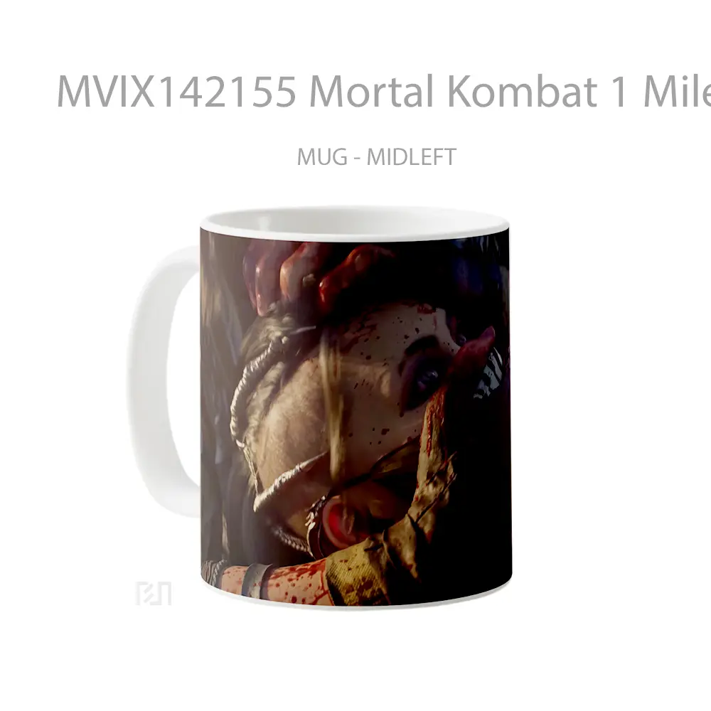 Mug Mortal Kombat 1 Mileena Gelas Keramik Unik - All-side / Desain