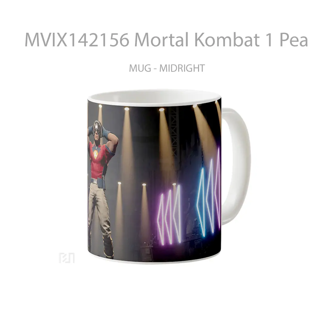 Mug Mortal Kombat 1 Peacemaker Gelas Keramik Unik - All-side / Desain