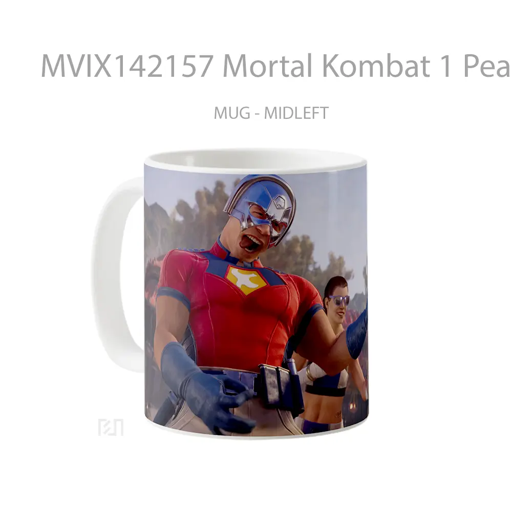 Mug Mortal Kombat 1 Peacemaker Gelas Keramik Unik - All-side / Desain