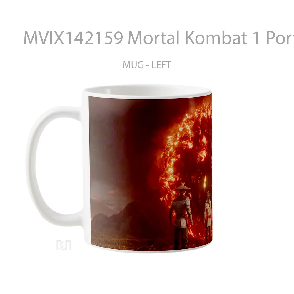 Mug Mortal Kombat 1 Portal Gelas Keramik Unik - All-side / Desain