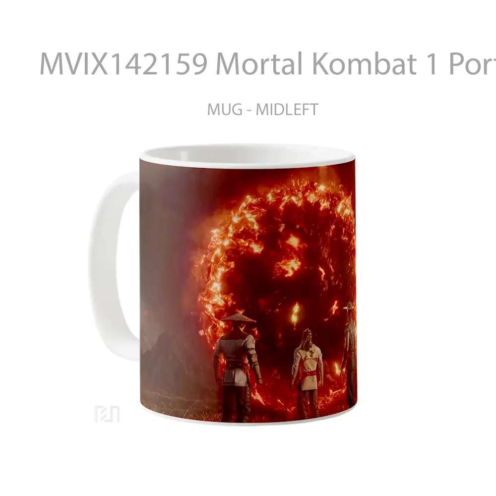Mug Mortal Kombat 1 Portal Gelas Keramik Unik - All-side / Desain