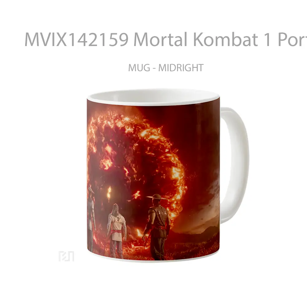 Mug Mortal Kombat 1 Portal Gelas Keramik Unik - All-side / Desain