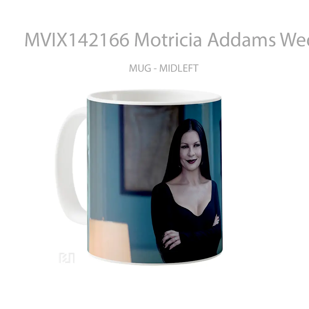 Mug Motricia Addams Wednesday Season 2 Gelas Pemandangan Alam - All-side / Desain