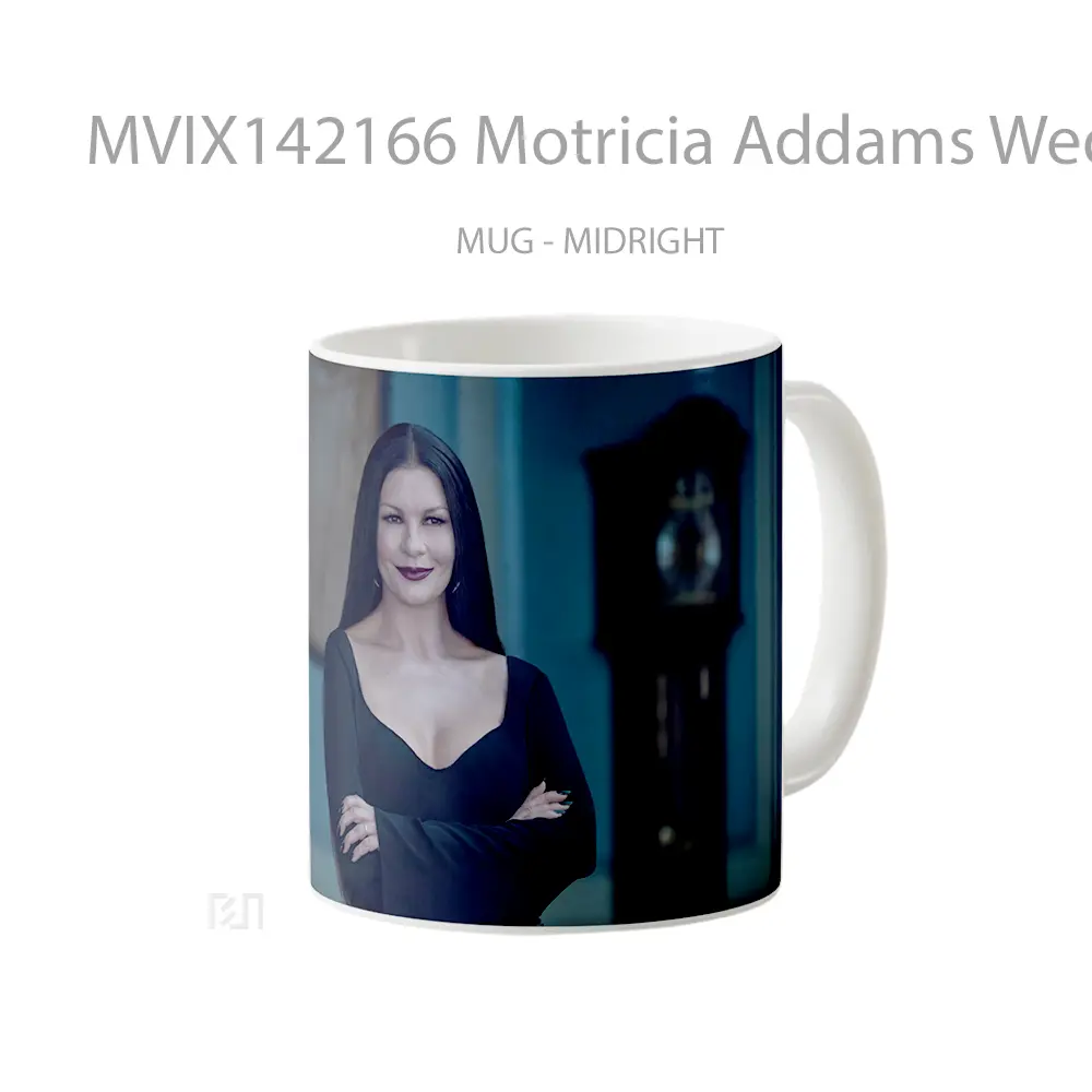 Mug Motricia Addams Wednesday Season 2 Gelas Pemandangan Alam - All-side / Desain