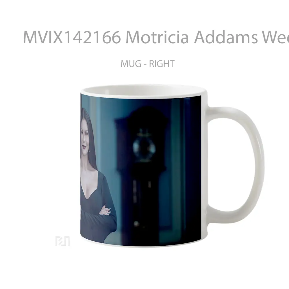 Mug Motricia Addams Wednesday Season 2 Gelas Pemandangan Alam - All-side / Desain
