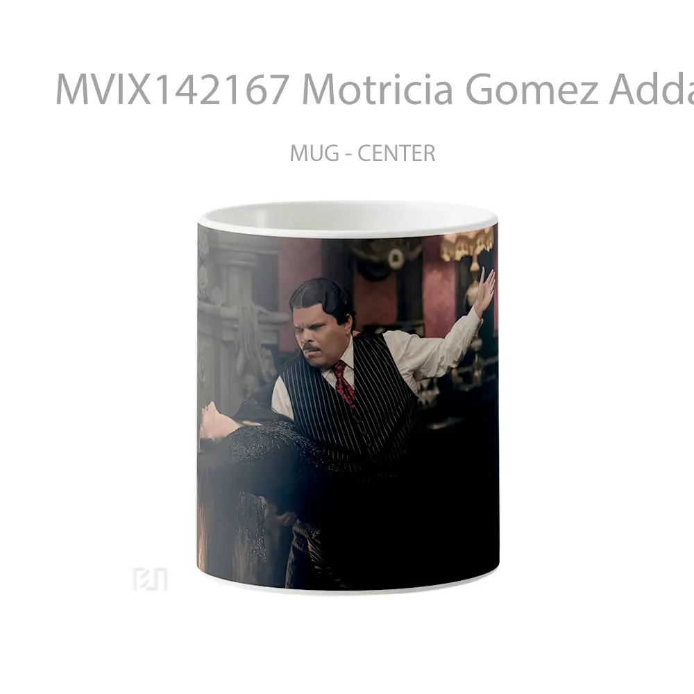 Mug Motricia Gomez Addams Wednesday S2 Gelas Keramik Unik