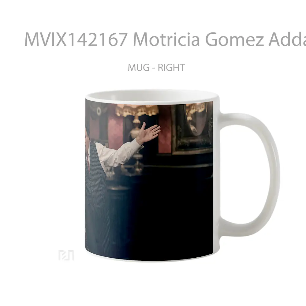 Mug Motricia Gomez Addams Wednesday S2 Gelas Keramik Unik - All-side / Desain