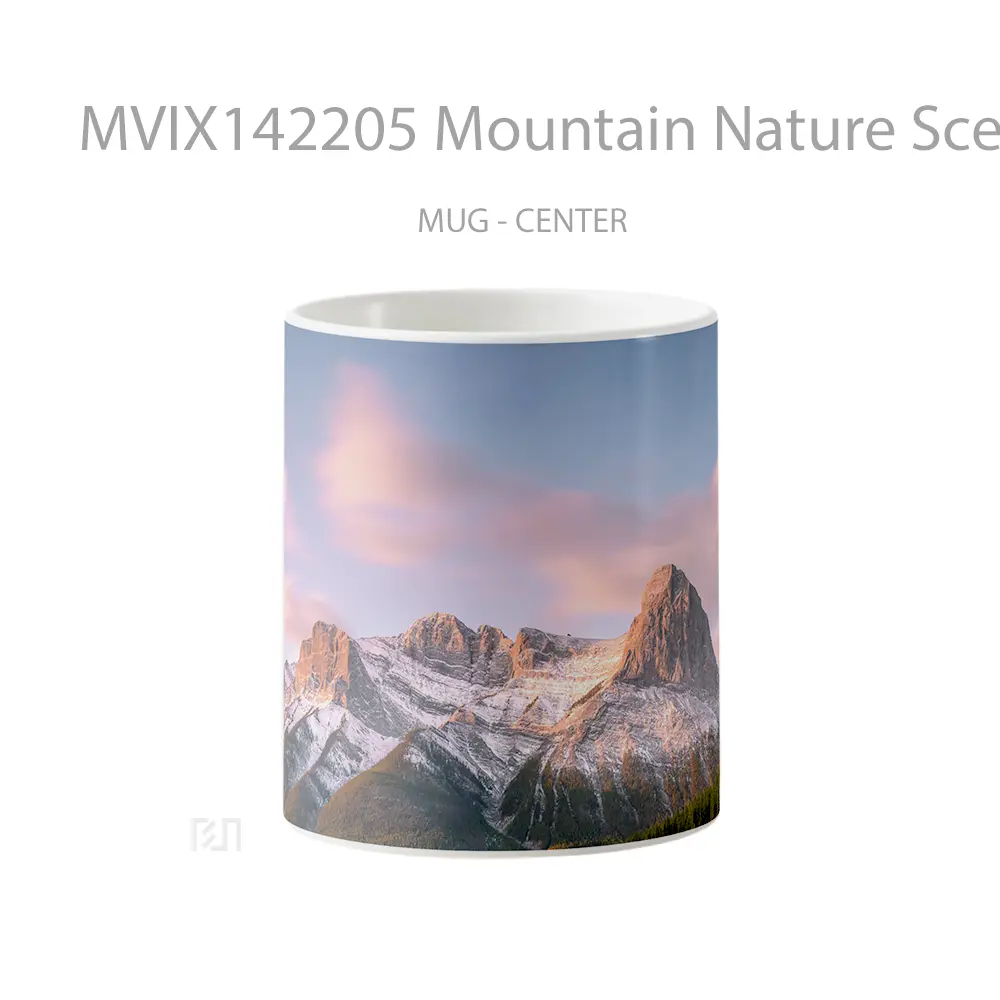 Mug Mountain Nature Scenery Canada Gelas Pemandangan Alam