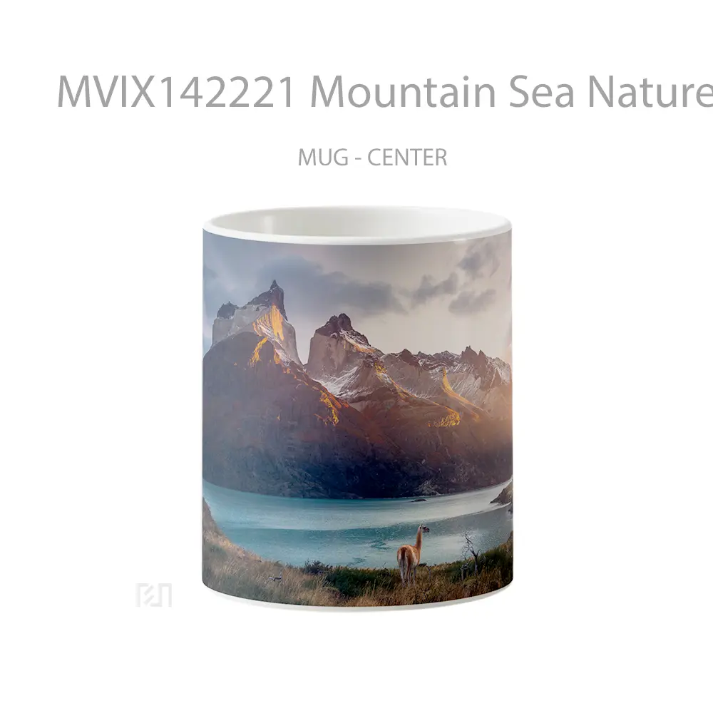 Mug Mountain Sea Nature Scenery Photography Gelas Pemandangan Alam