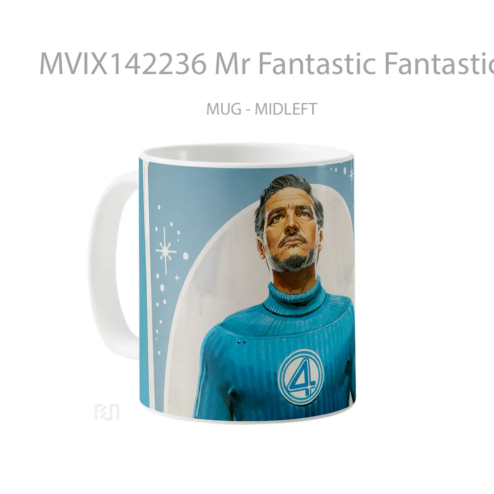 Mug Mr Fantastic Fantastic 4 First Steps Gelas Keramik Unik - All-side / Desain