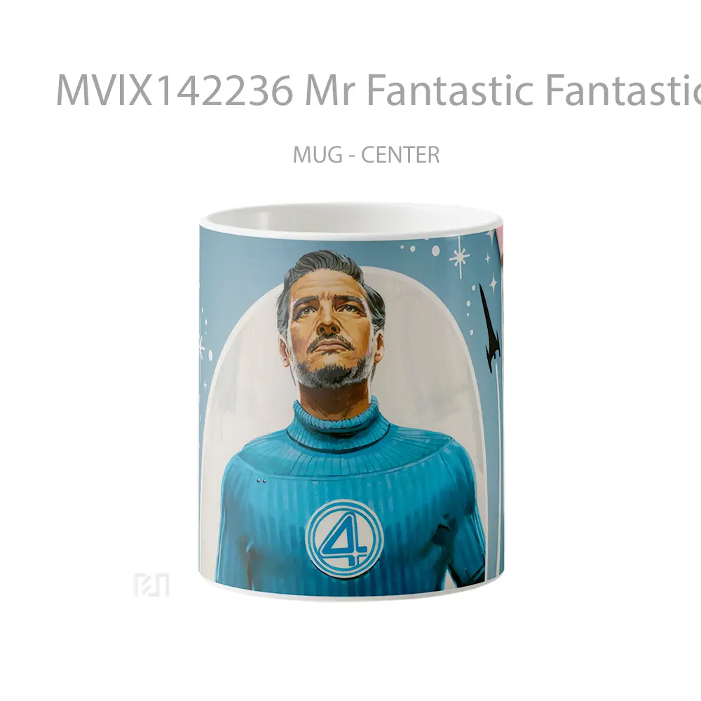 Mug Mr Fantastic Fantastic 4 First Steps Gelas Keramik Unik