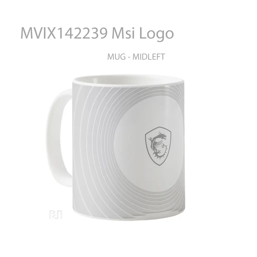 Mug Msi Logo Gelas Keramik Unik - All-side / Desain