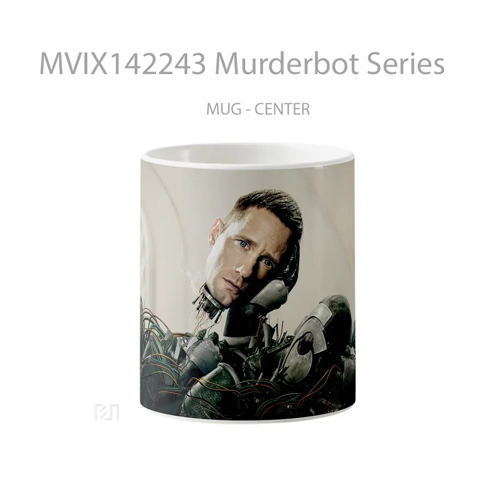 Mug Murderbot Series Gelas Keramik Unik