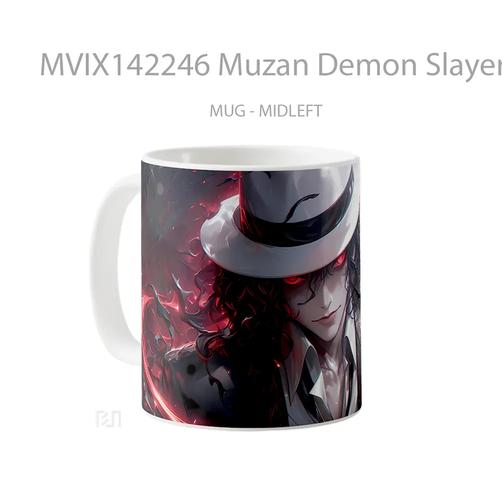 Mug Muzan Demon Slayer Gelas Keramik Unik - All-side / Desain