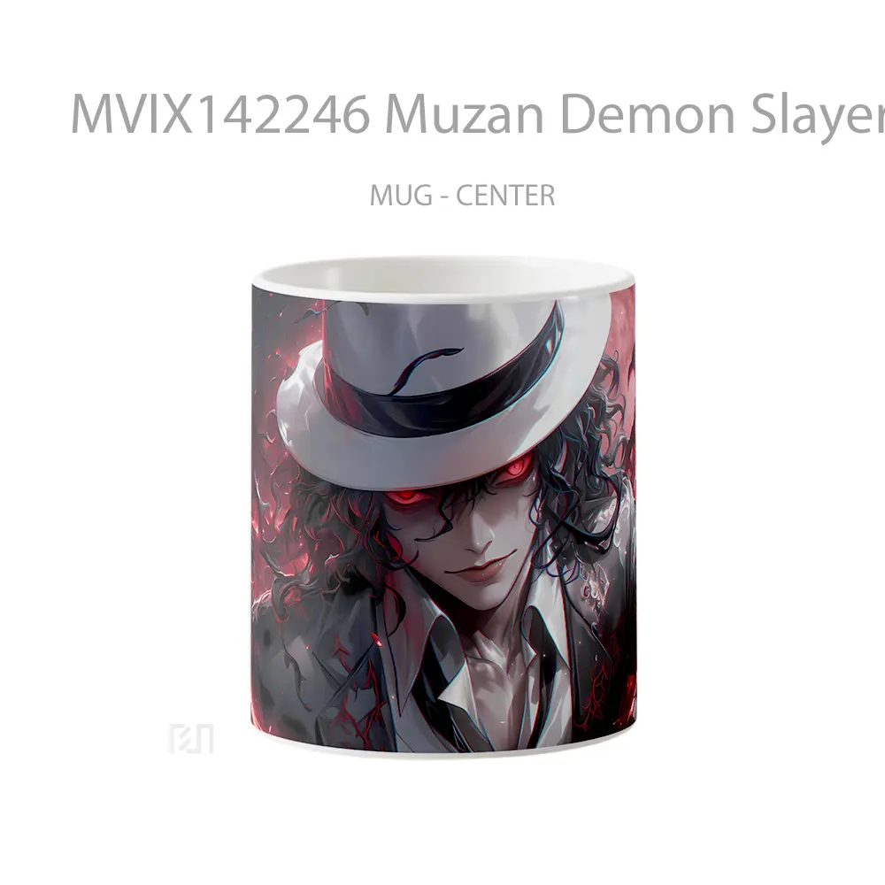 Mug Muzan Demon Slayer Gelas Keramik Unik