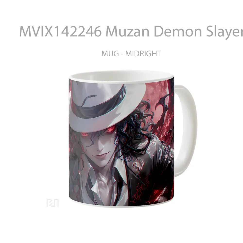 Mug Muzan Demon Slayer Gelas Keramik Unik - All-side / Desain