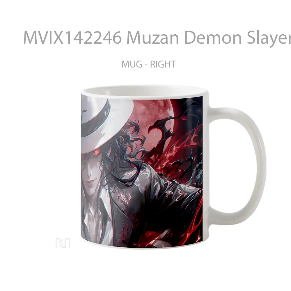Mug Muzan Demon Slayer Gelas Keramik Unik - All-side / Desain