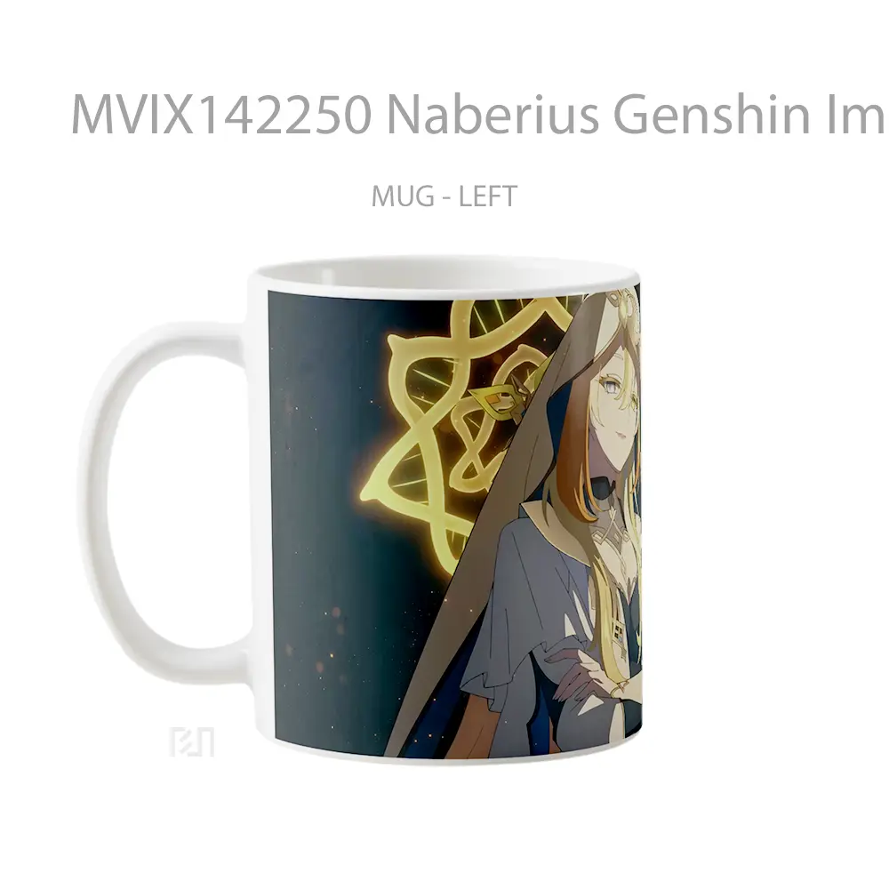 Mug Naberius Genshin Impac Gelas Keramik Unik - All-side / Desain