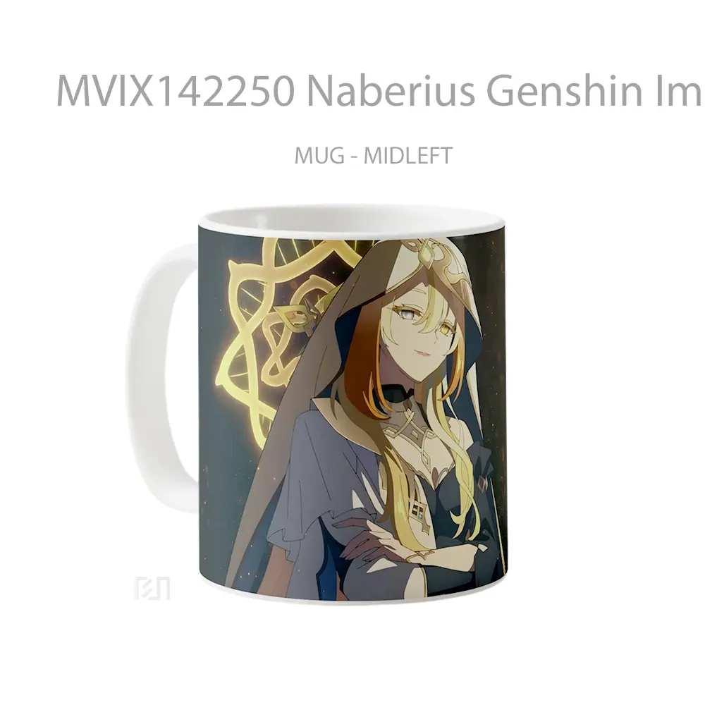 Mug Naberius Genshin Impac Gelas Keramik Unik - All-side / Desain