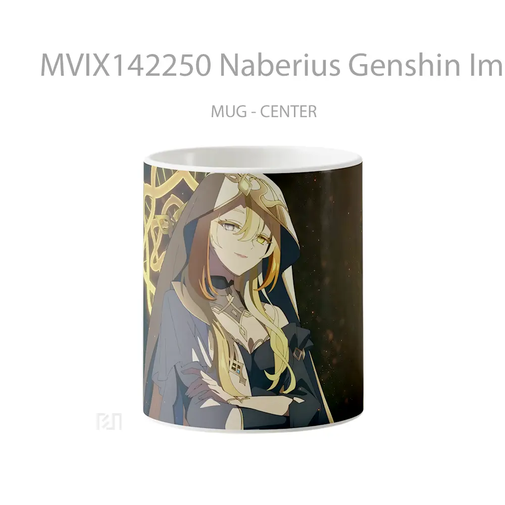 Mug Naberius Genshin Impac Gelas Keramik Unik
