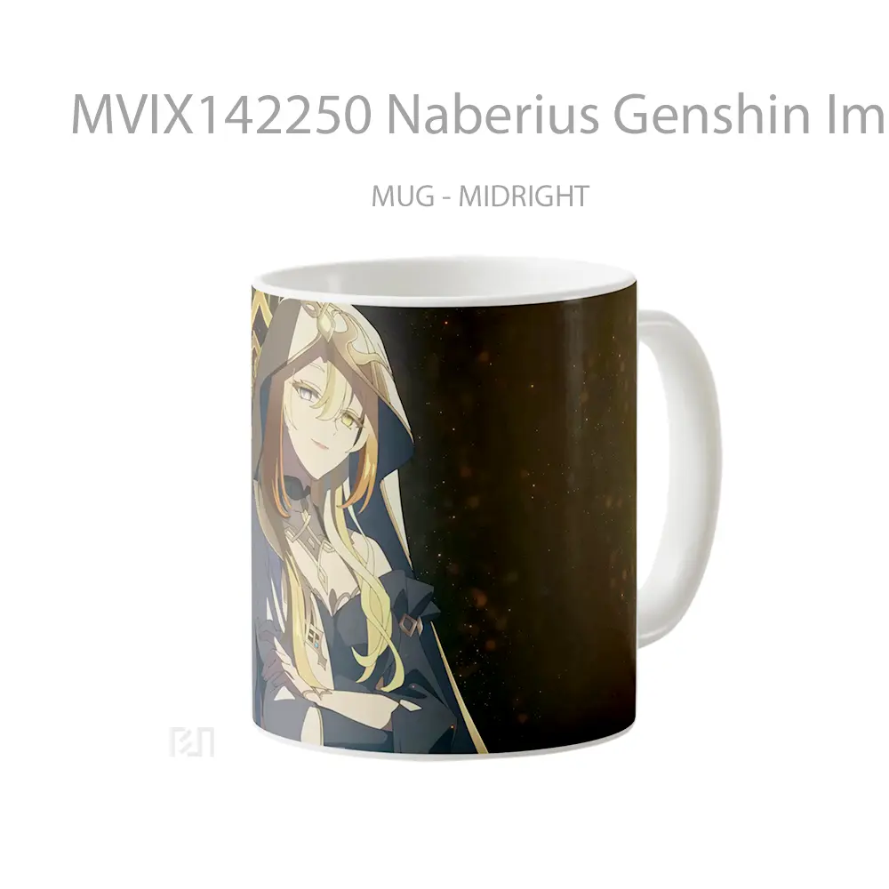 Mug Naberius Genshin Impac Gelas Keramik Unik - All-side / Desain