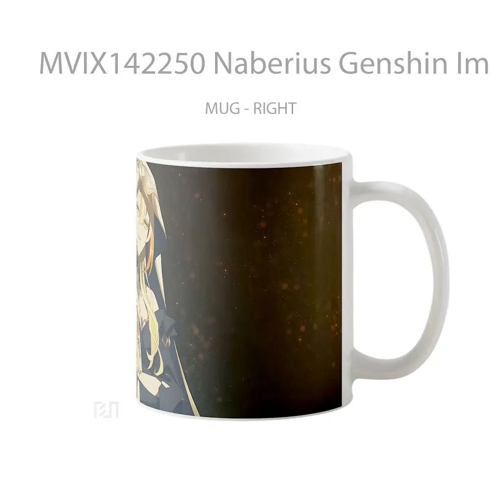 Mug Naberius Genshin Impac Gelas Keramik Unik - All-side / Desain