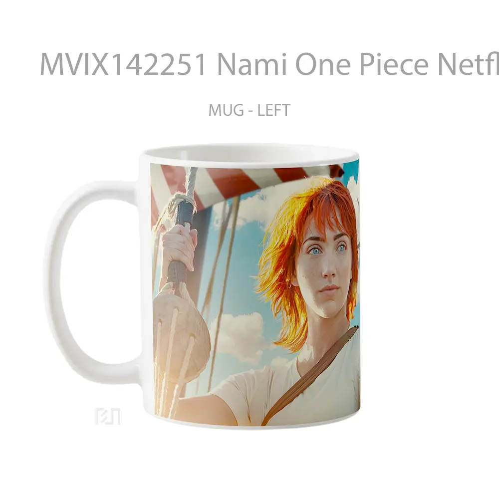 Mug Nami One Piece Netflix Cangkir Anime - All-side / Desain
