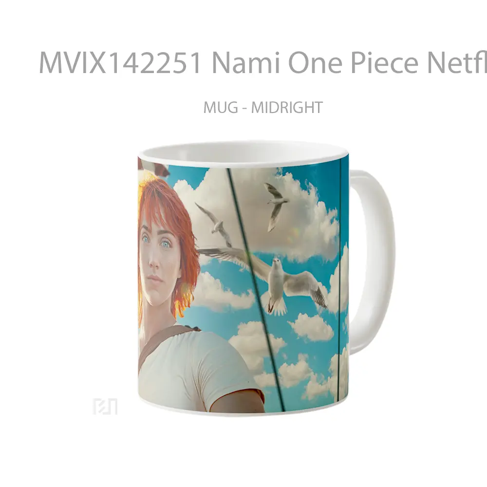 Mug Nami One Piece Netflix Cangkir Anime - All-side / Desain