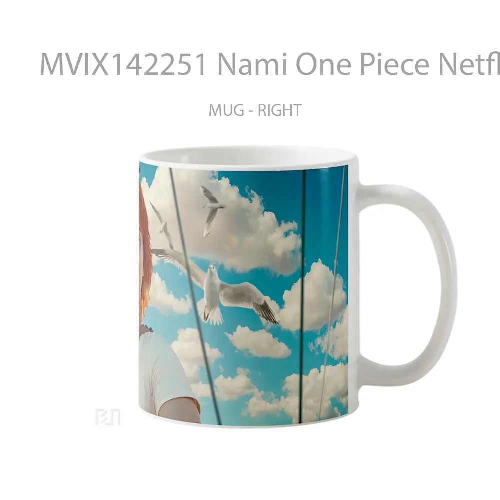 Mug Nami One Piece Netflix Cangkir Anime - All-side / Desain