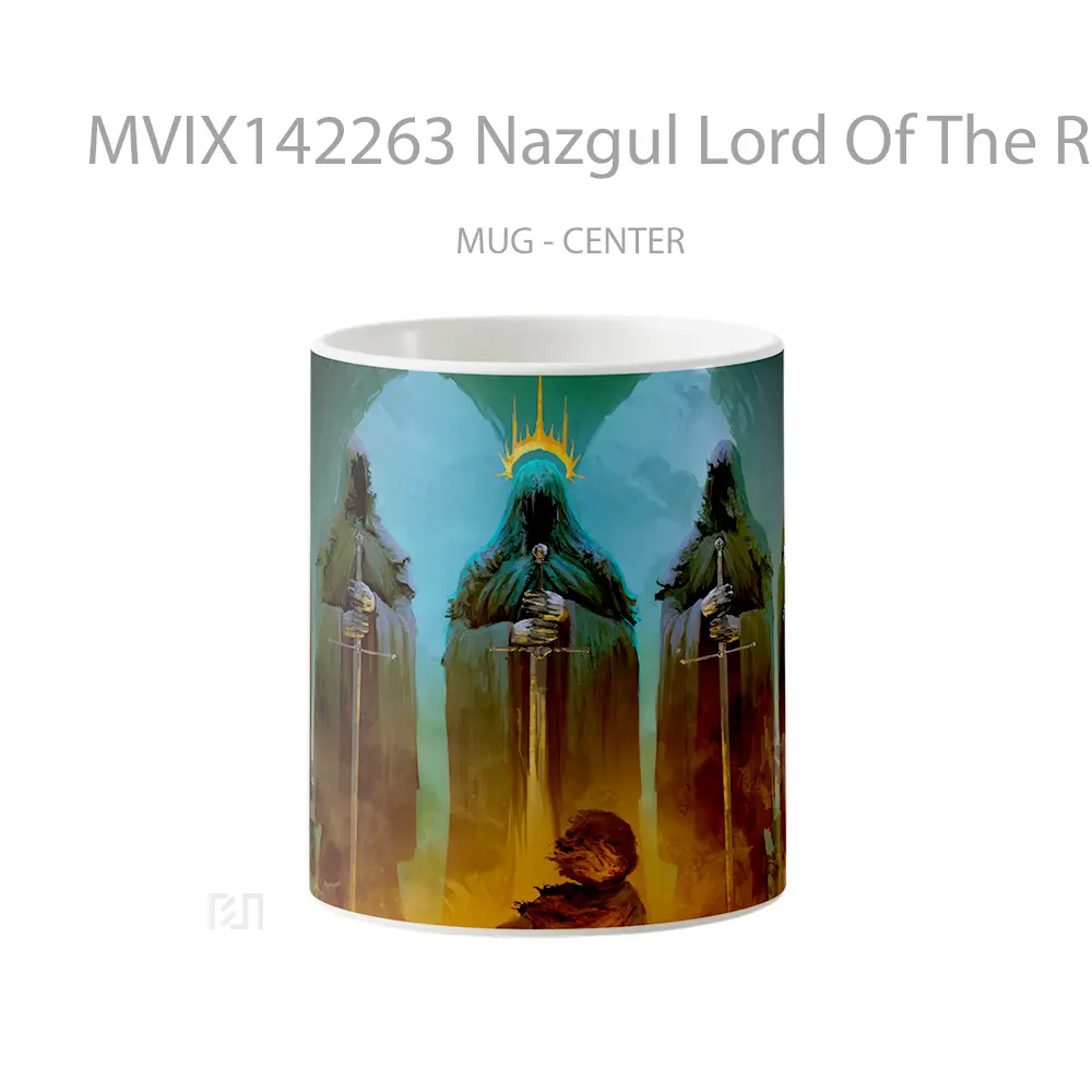 Mug Nazgul Lord Of The Rings Fantasy Gelas Keramik Unik