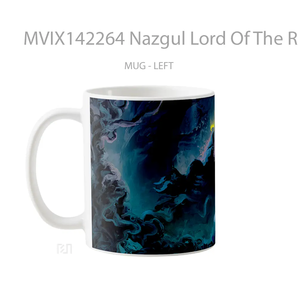Mug Nazgul Lord Of The Rings Gelas Keramik Unik - All-side / Desain