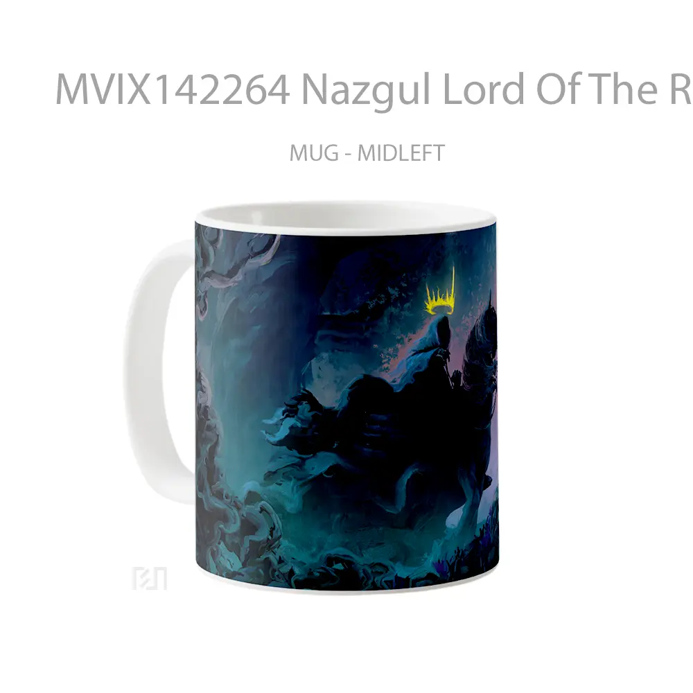 Mug Nazgul Lord Of The Rings Gelas Keramik Unik - All-side / Desain
