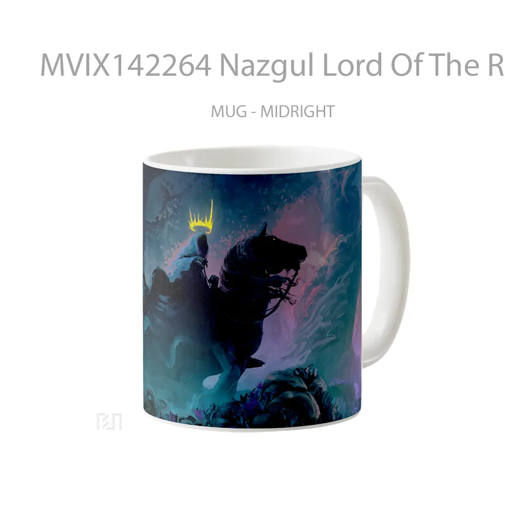 Mug Nazgul Lord Of The Rings Gelas Keramik Unik - All-side / Desain