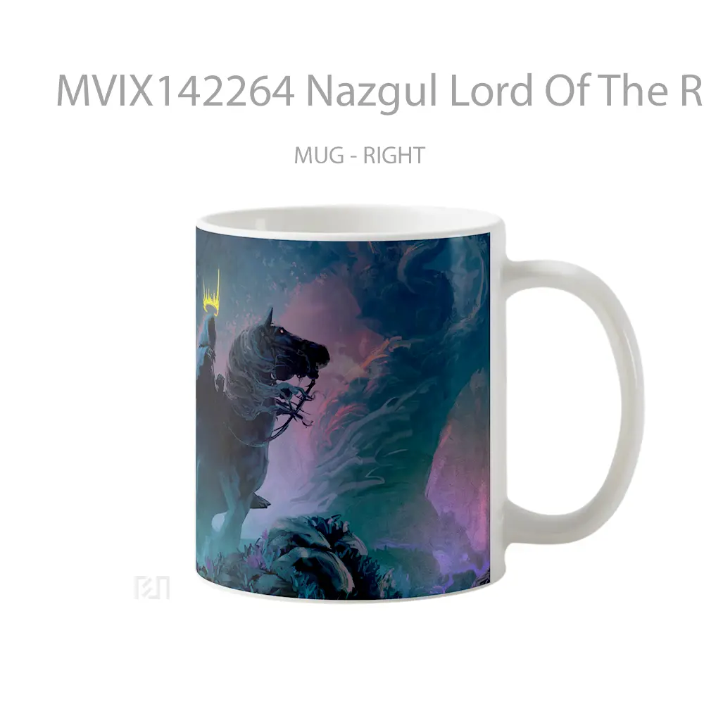 Mug Nazgul Lord Of The Rings Gelas Keramik Unik - All-side / Desain