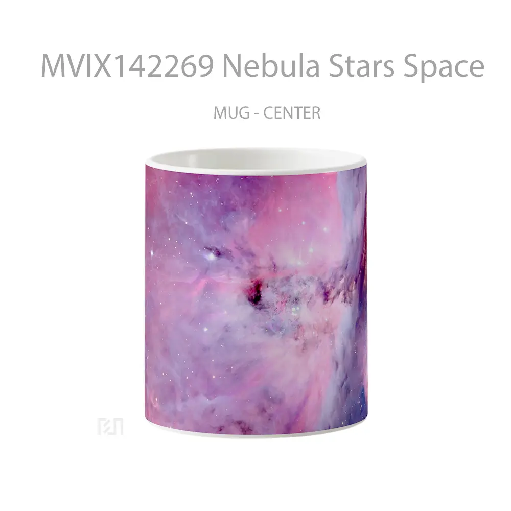 Mug Nebula Stars Space Gelas Keramik Unik