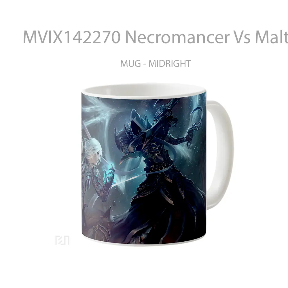 Mug Necromancer Vs Malthael Gelas Keramik Unik - All-side / Desain