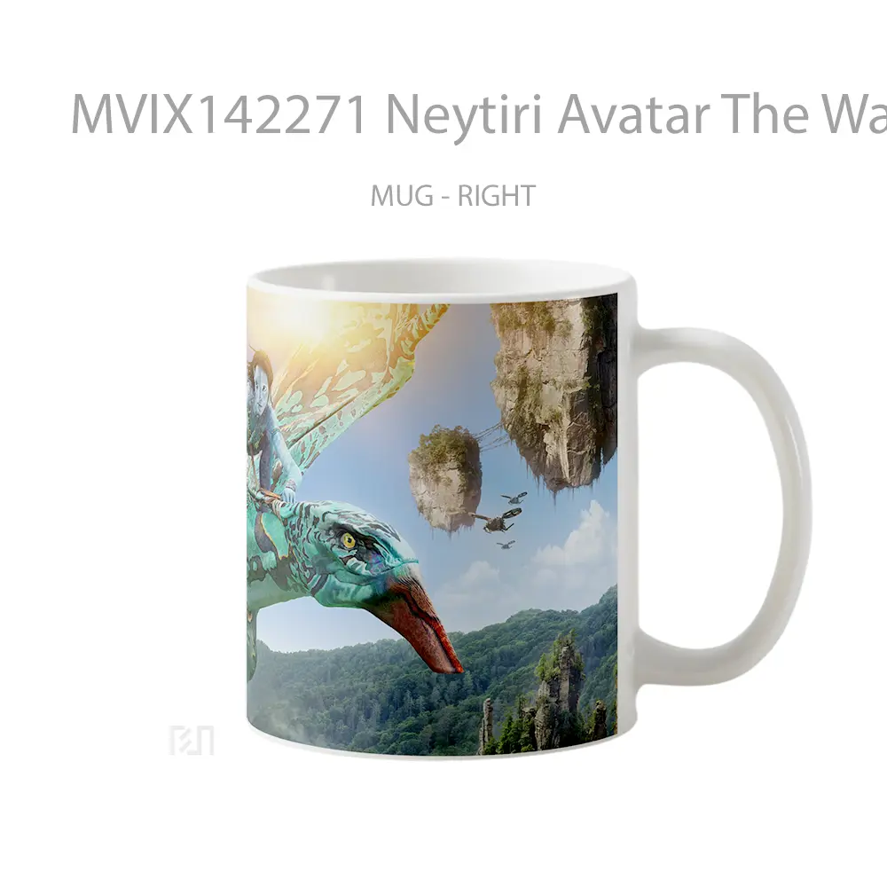 Mug Neytiri Avatar The Way Of Wate Gelas Keramik Unik - All-side / Desain