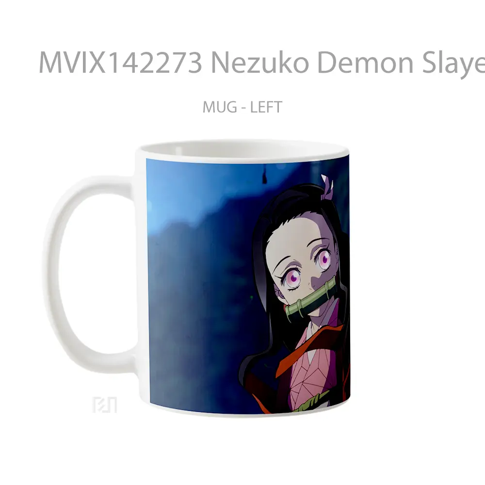 Mug Nezuko Demon Slayer Anime Cangkir Anime - All-side / Desain