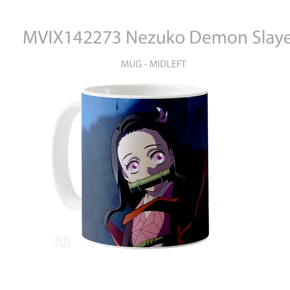 Mug Nezuko Demon Slayer Anime Cangkir Anime - All-side / Desain