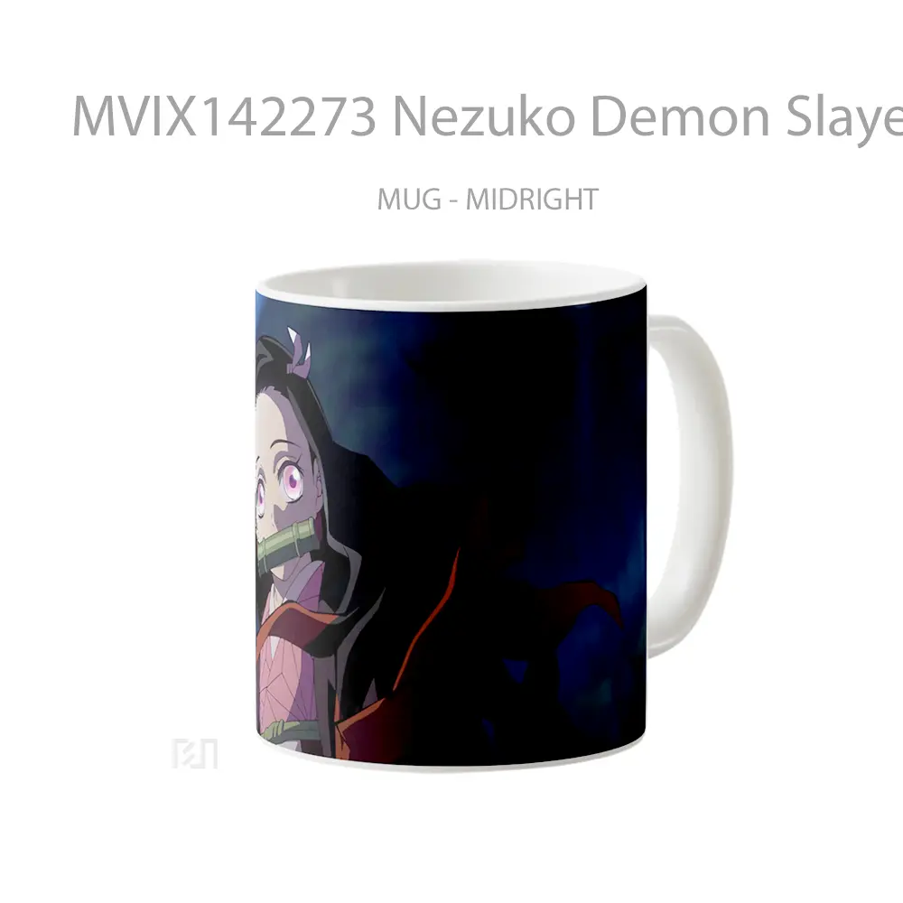 Mug Nezuko Demon Slayer Anime Cangkir Anime - All-side / Desain