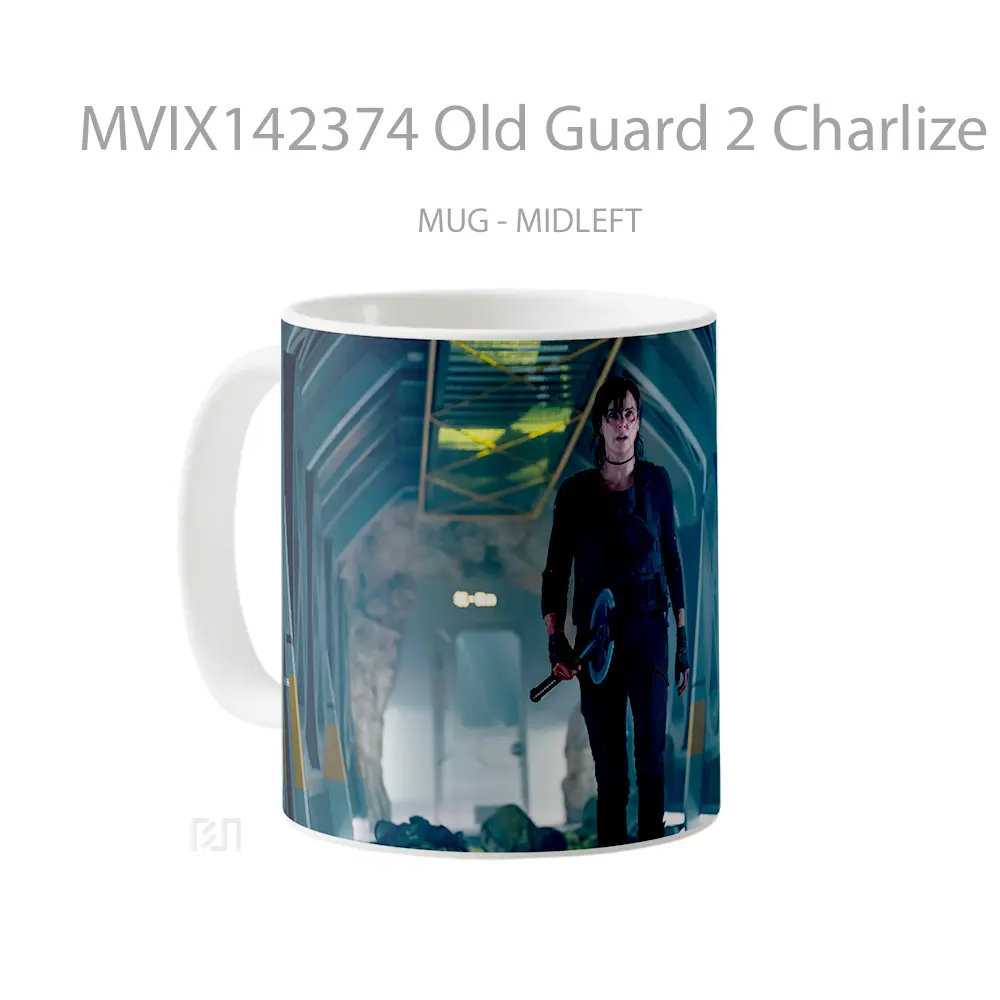 Mug Old Guard 2 Charlize Theron Gelas Keramik Unik - All-side / Desain