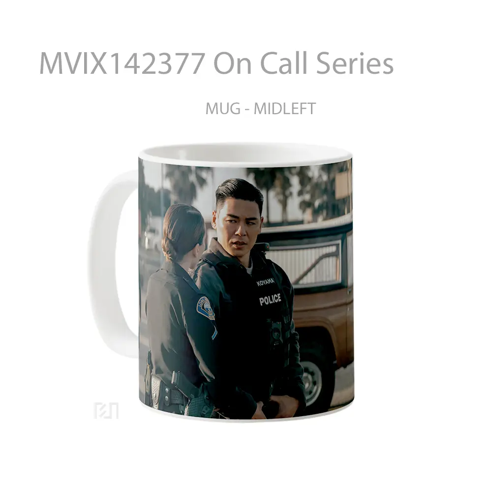 Mug On Call Series Gelas Keramik Unik - All-side / Desain