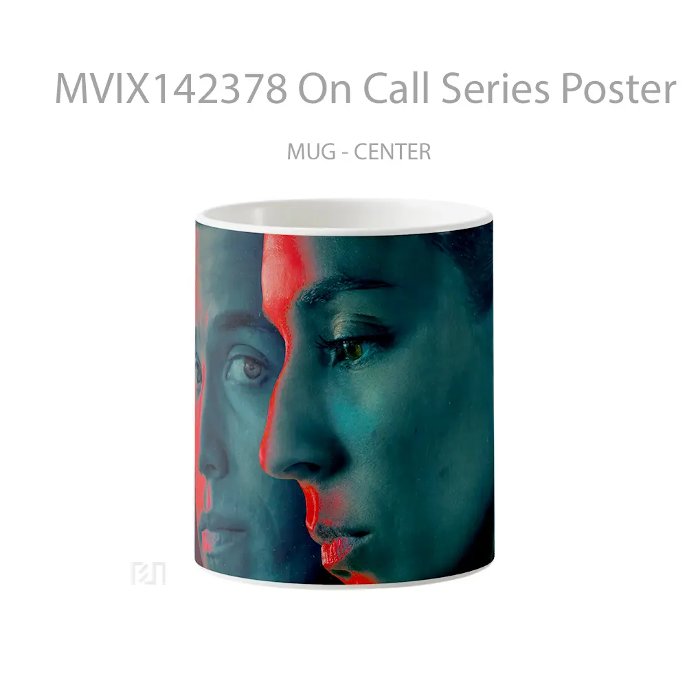 Mug On Call Series Poster Gelas Keramik Unik