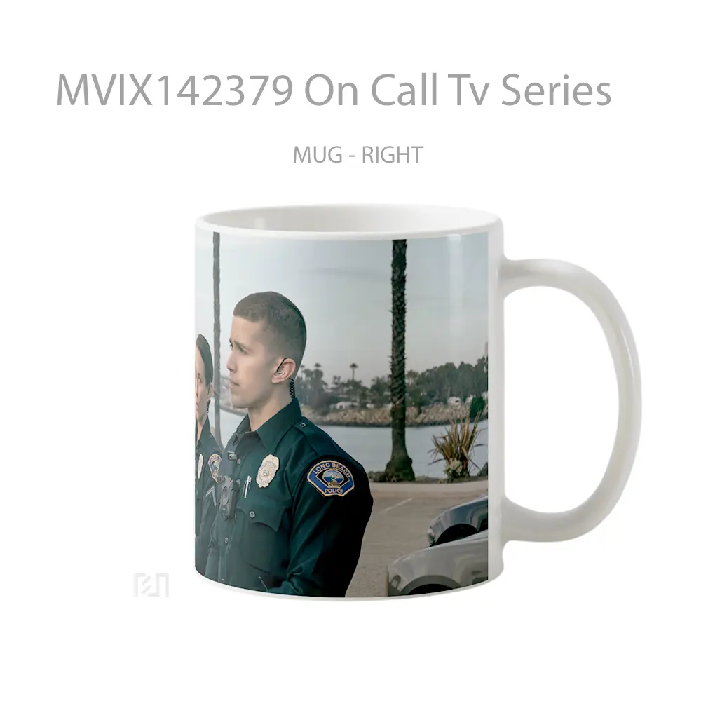 Mug On Call Tv Series Gelas Keramik Unik - All-side / Desain