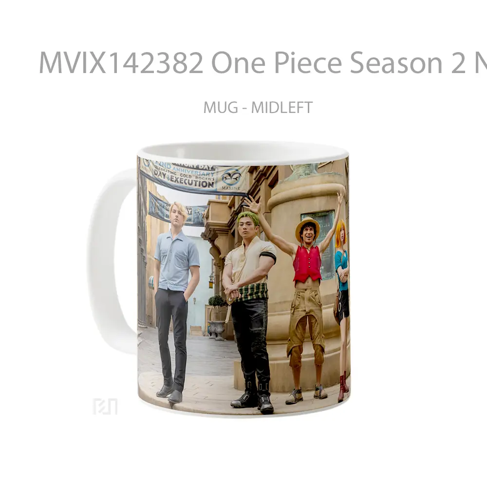 Mug One Piece Season 2 Netflix Series Cangkir Anime - All-side / Desain